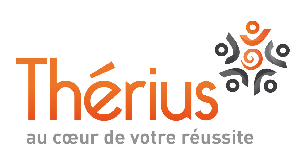 THERIUS logo baseline coeur